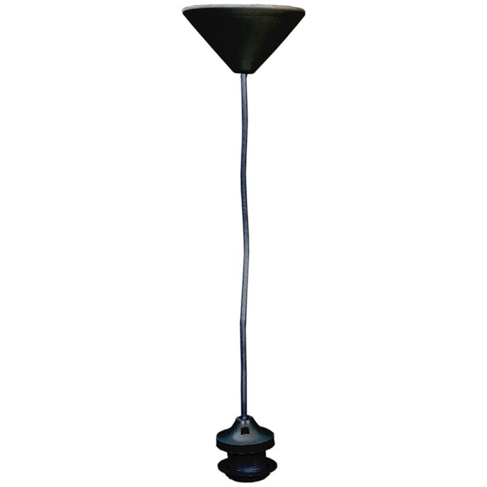 Suspension de lampe 1.35 mètres - E27 noir SPLOSZ