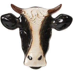 Bol vache 23x21x2 cm multicolore 6CE1141