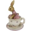 Décoration Lapin 8x8x11 cm multicolore 6PR3327