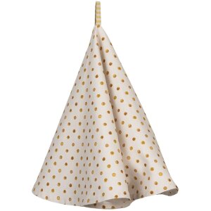 Linge de cuisine Ø 80 cm beige LEL48