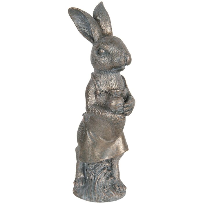 Décoration Lapin 10x6x21 cm brun 6PR3088CH