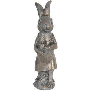 Décoration Lapin 10x6x21 cm brun 6PR3088CH