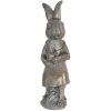 Décoration Lapin 10x6x21 cm brun 6PR3088CH