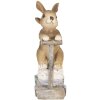 Décoration Lapin 11x4x12 cm multicolore 6PR3251