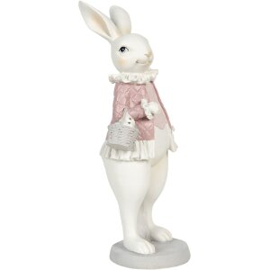 Décoration Lapin fille 10x10x25 cm multicolore...