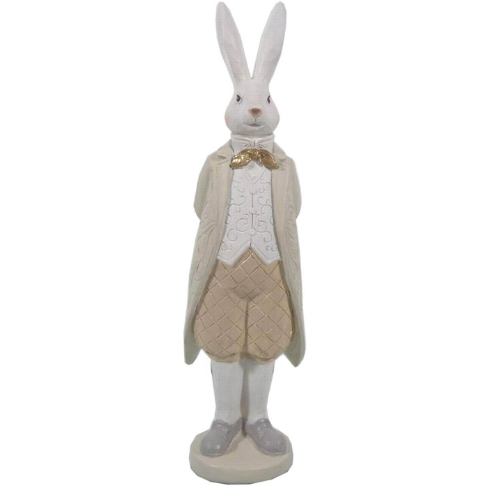 Décoration Lapin garçon 9x9x30 cm multicolore 6PR3180