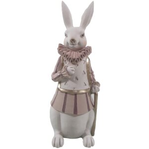 Décoration Lapin 11x10x27 cm multicolore 6PR3152