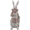 Décoration Lapin 11x10x27 cm multicolore 6PR3152