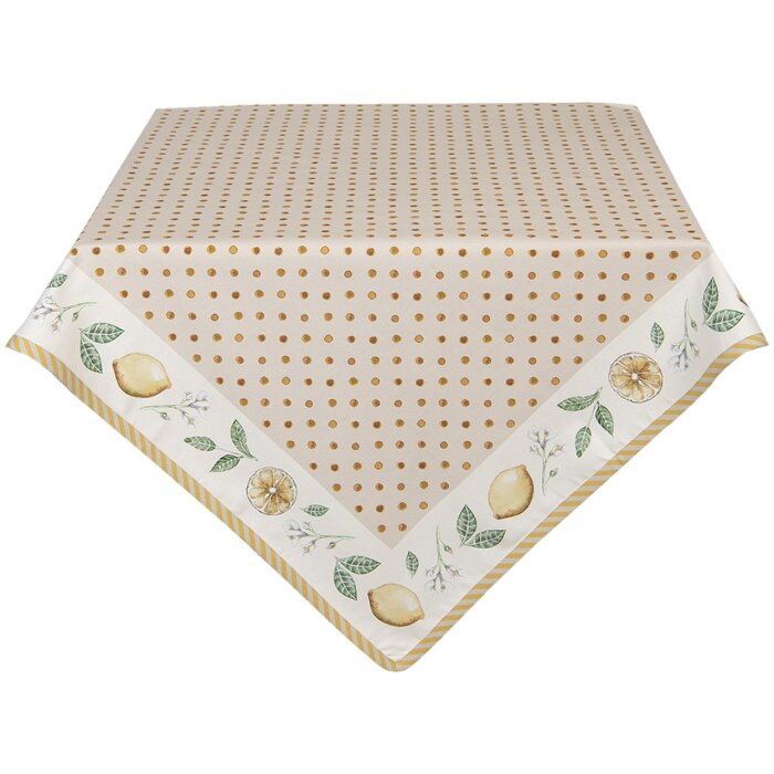 Nappe 100x100 cm beige LEL01