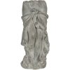 Pot de fleurs 16x15x38 cm gris 6TE0326L