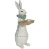 Décoration Lapin fille 15x13x37 cm multicolore 6PR3155