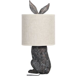 Clayre & Eef 6LMC0013 Lampe de table Lapin Ø...