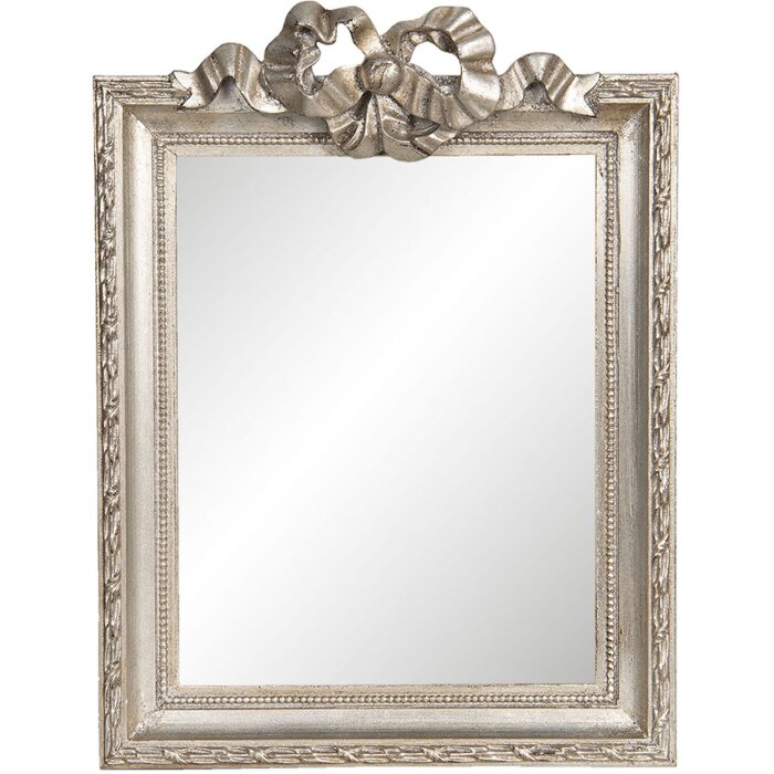 Miroir 25x2x34 cm argent 62S193