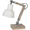 Lampe de bureau 15x15x47 cm E27-max 1x60W crème 6LMP494N