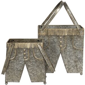 Porte-plantes pantalon (2 pièces) 28x15x30-50 -...