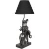 Lampe de table 32x27x65 cm noir 5LMC0003