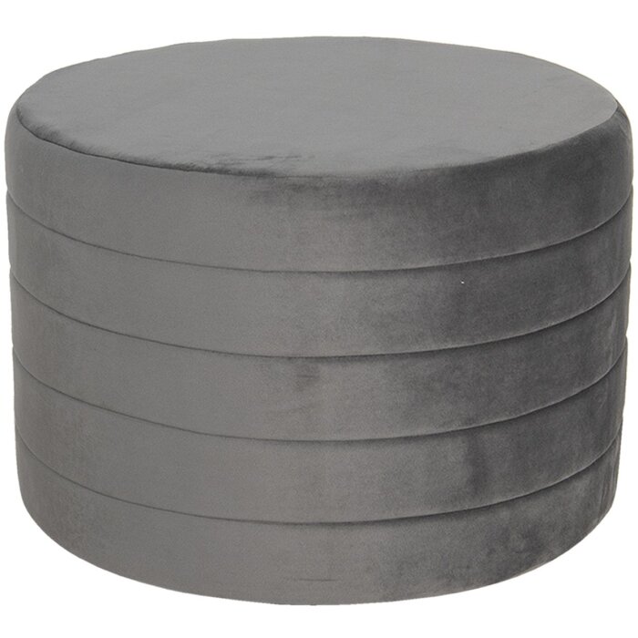 Tabouret Ø 60x40 cm gris 50499G