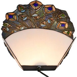 Lampe de table Tiffany 32x30 cm E14-max 1x40W multicolore 5LL-6044