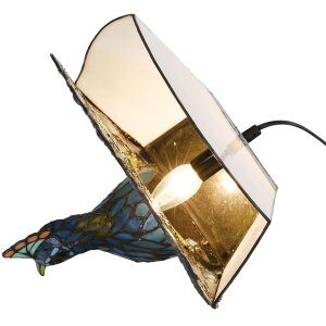 Lampe de table Tiffany 32x30 cm E14-max 1x40W multicolore 5LL-6044