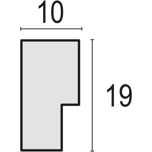 Newton cadre photo 30x40 cm blanc