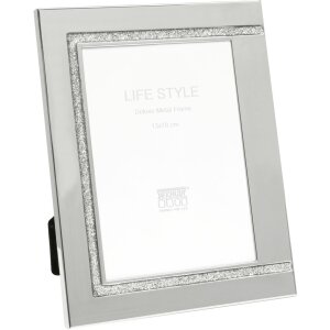 Cadre photo S57MJ1 argent brillant 10x15 cm et 13x18 cm