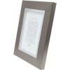 Cadre plastique S41N argent 10x15 cm verre premium