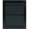 Cadre plastique S41N noir 10x15 cm verre premium