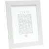 Cadre plastique S41VF1 blanc 10x15 cm verre antireflet