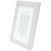 Cadre plastique S41VF1 blanc 10x15 cm verre antireflet