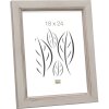 Cadre en bois S42L beige 18x24 cm verre premium