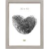 Cadre en bois S42L beige 20x25 cm verre premium