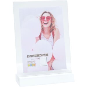 Porte-photos en bois S58RV blanc 13x18 cm