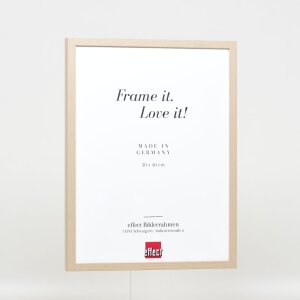 Cadre en bois Effect Profil 35 brun clair 10x10 cm verre normal