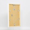 Cadre en bois Top Cube 10x10 cm blanc verre normal