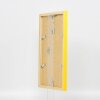 Cadre en bois Top Cube 10x10 cm jaune verre normal