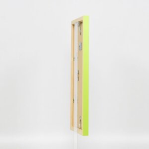 Cadre en bois Top Cube 10x10 cm vert verre normal