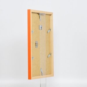 Cadre en bois Top Cube 10x10 cm orange verre normal