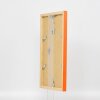 Cadre en bois Top Cube 10x10 cm orange verre normal