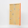 Cadre en bois Top Cube 10x10 cm orange verre normal