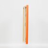 Cadre en bois Top Cube 10x10 cm orange verre normal