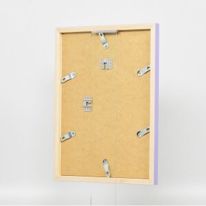 Cadre en bois Top Cube 10x10 cm lilas verre normal