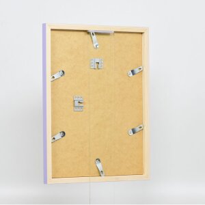 Cadre en bois Top Cube 10x10 cm lilas verre normal