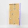 Cadre en bois Top Cube 10x10 cm violet Verre antireflet