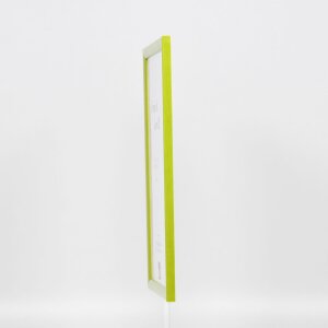 Effect cadre en bois Profil 89 vert 10x10 cm verre normal