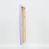 Cadre en bois Top Cube 10x10 cm lilas verre acrylique