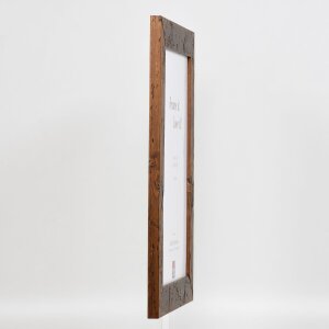 Effect cadre en bois 2400 brun 10x10 cm verre musée