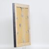 Effect cadre en bois massif profil 28 argent 10x10 cm verre clair