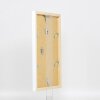 Cadre en bois Top Cube 10x15 cm blanc verre normal