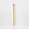 Cadre en bois Top Cube 10x15 cm blanc verre normal