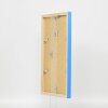 Cadre en bois Top Cube 10x15 cm bleu verre normal